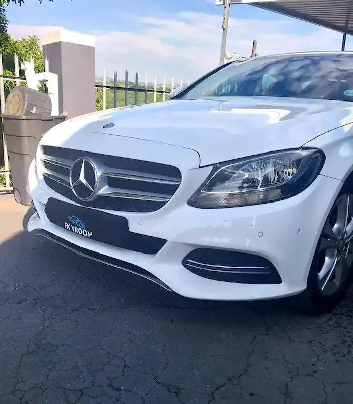 Mercedes C-Class full detail front — FK Vroom Durban