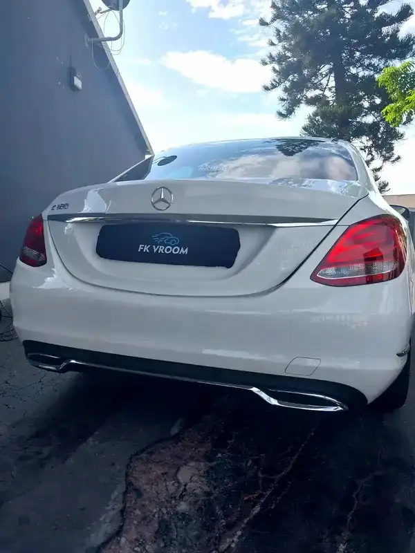 Mercedes C-Class full detail rear — FK Vroom Durban