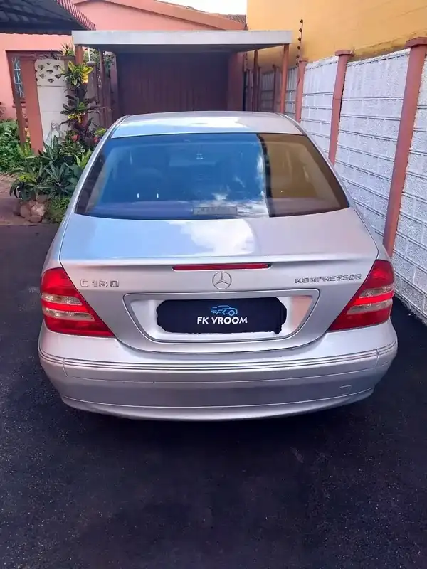 Mercedes C180 exterior wash finished — FK Vroom Durban